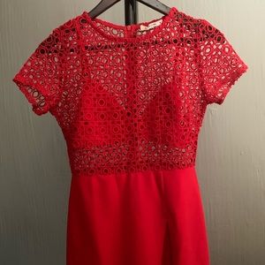 Hello Molly Red Romper